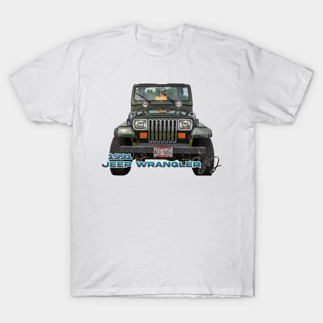 1991 Jeep Wrangler YJ T-Shirt by Gestalt Imagery